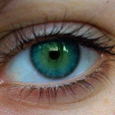 Зелени лещи за очи - зелени цветни лещи без диоптър