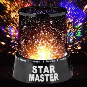 Звездна лампа планетариум Star Master - проектор на звездно небе