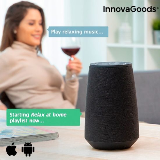 Блутут колонка с гласов асистент InnovaGoods VASS Voice Assistant