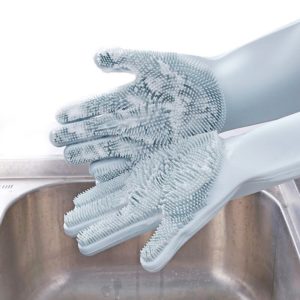 Силиконови ръкавици за миене на чинии