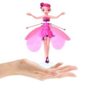 Летяща кукла фея - розова