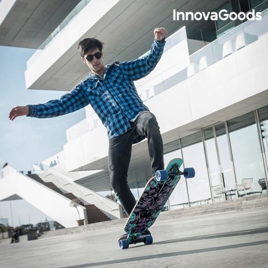 Скейтборд лонгборд InnovaGoods Longboard