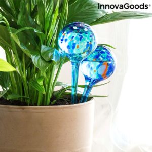 Балони за автоматично поливане на саксии InnovaGoods Aqua Loon - 2 броя