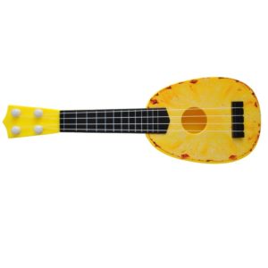 Детска играчка китара - жълта