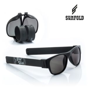 Сгъваеми слънчеви очила Sunfold ST1 - полароид, черни