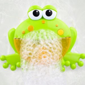 Играчка за баня жаба със сапунени балончета