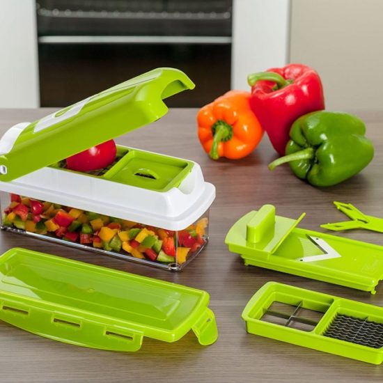 Многофункционално кухненско ренде с приставки Nicer Dicer Plus