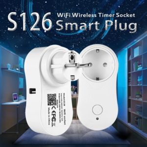 Смарт умен контакт с WiFi управление и таймер S126