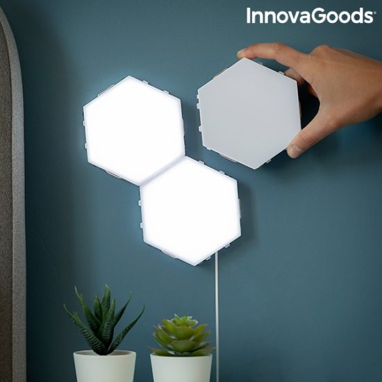 Модулни тъч лампи за стена InnovaGoods Tilight х3