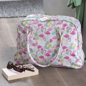 Детска чанта за път за момиче фламинго Rex London