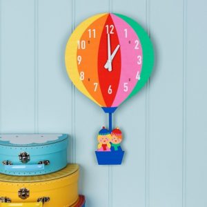 Декоративен детски часовник за стена - Балон Rex London