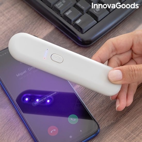 UV стерилизираща лампа InnovaGoods Lumean - презареждаща 1