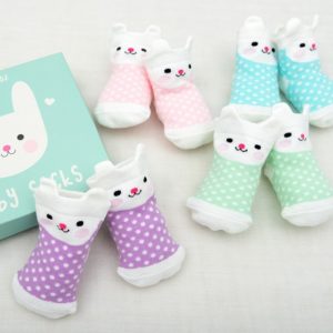 Бебешки чорапки със Зайче - Rex London