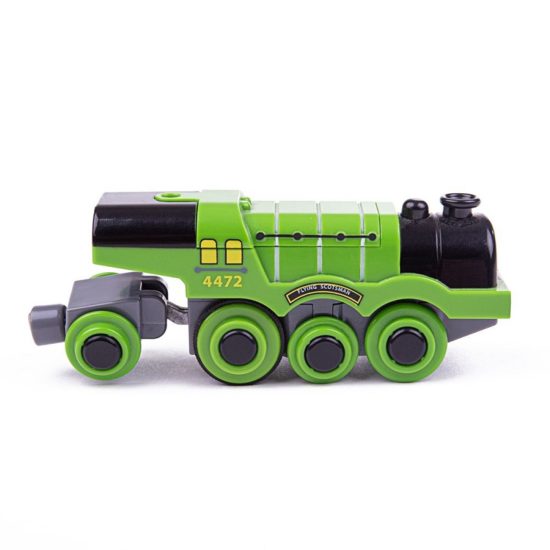 Детски локомотив на батерии Летящия Шотландец Bigjigs Rail MTBJT306 1