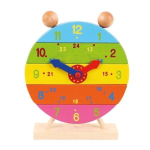 Дървен детски часовник - сглобяем Bigjigs MTBJ659 1