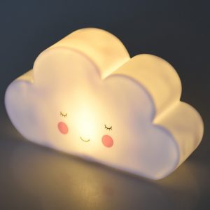 Детска нощна лампа Бяло облаче - Rex London