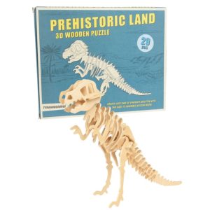 Дървен 3D пъзел Тиранозавър - Rex London