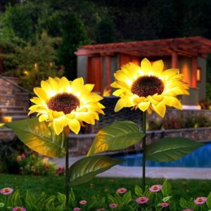 Соларна лампа слънчоглед