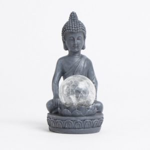 Соларен фенер статуя на Буда