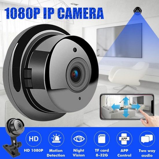 Мини панорамна камера Wi-fi Camera V380