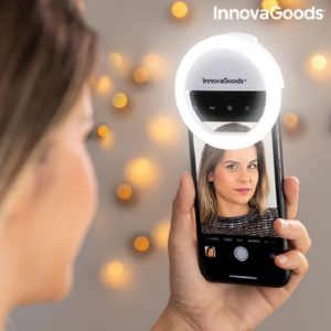 Лед ринг лампа за телефон за селфи elfie Instahoop InnovaGoods