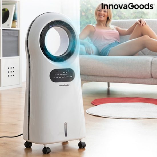 Преносим изпарителен климатик O·Cool InnovaGoods 90W