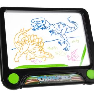 Magic pad детски светещ таблет с динозаври и цветни химикалки