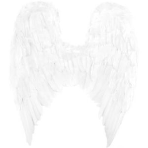 Ангелски крила от истински пера, изглеждащи напълно реалистично