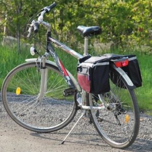 Багажник за колело с 4 камери с велкро закопчаване