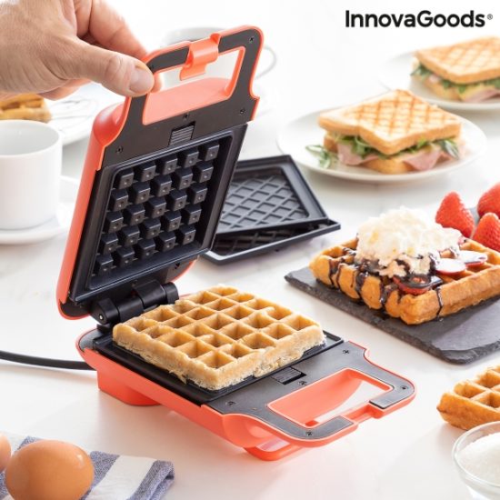 Тостер и гофретник в едно Wafflicher InnovaGoods