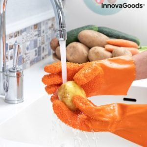Ръкавици за почистване на зеленчуци InnovaGoods